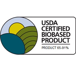 PRODUCTS HAVE BEEN DESIGNATED AS USDA CERTIFIED BIOBASED PRODUCTS